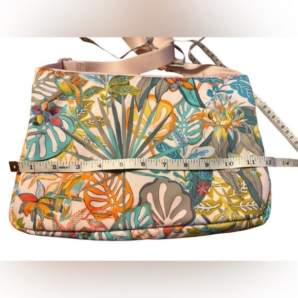 Vera Bradley • Utility Small Crossbody Bag/Recycled Cotton • Rain Forest Canopy - Picture 14 of 14